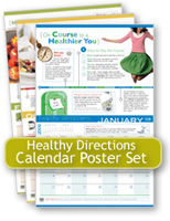 US Calendar Poster Set