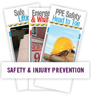 safety brochures prevention injury