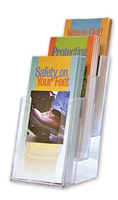 Triple Topic Brochure Holder